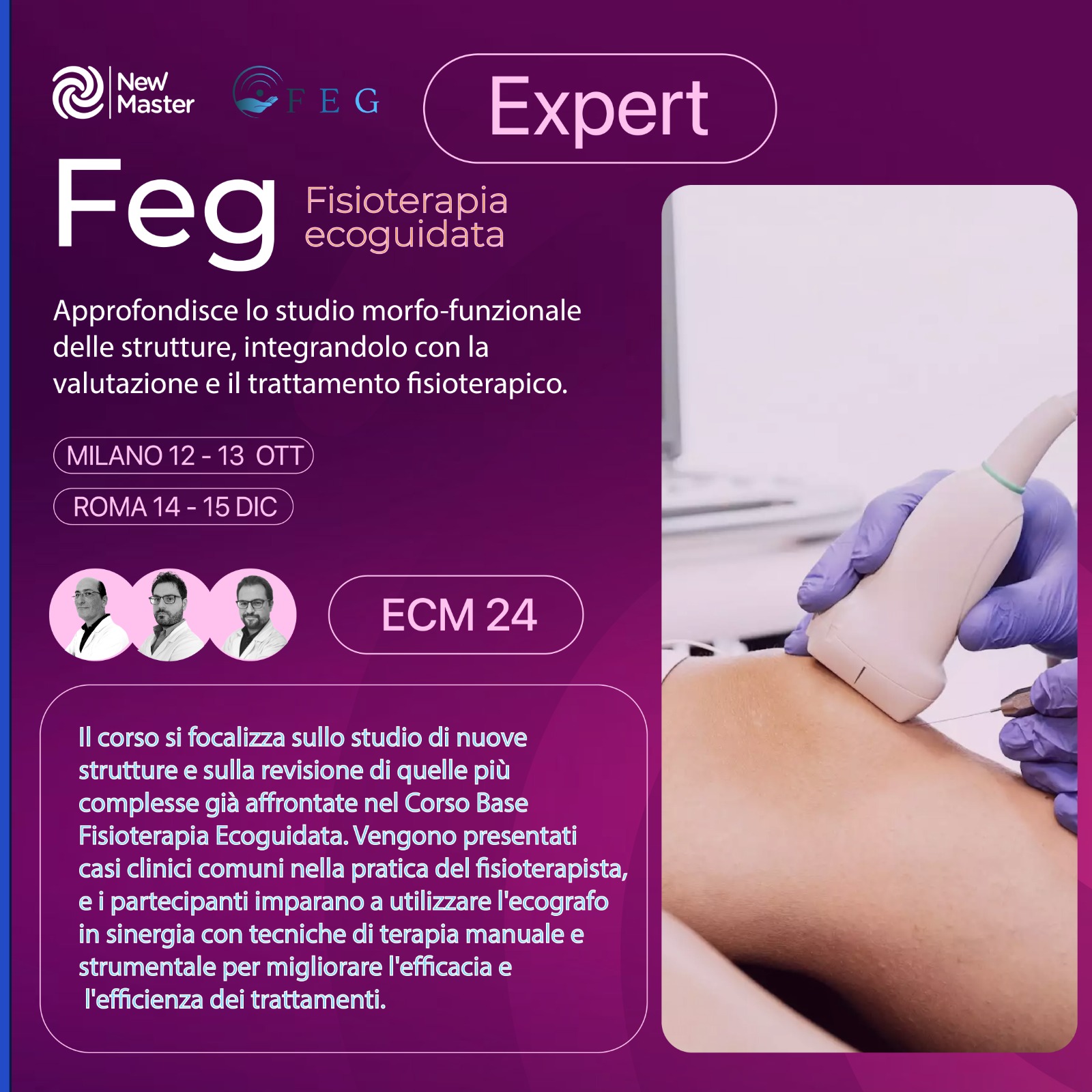 FEG: Fisioterapia EcoGuidata - EXPERT